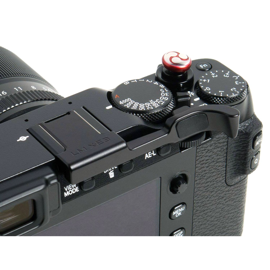 Black Thumb Rest Up Hand Grip,Camera Thumbs Up Hand Grip,Aluminum Alloy for Fuji XT100 Mirrorless Camera 