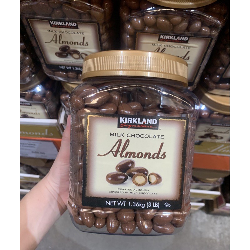 Kirkland Milk Chocolate Almonds 1.36kg Shopee Philippines