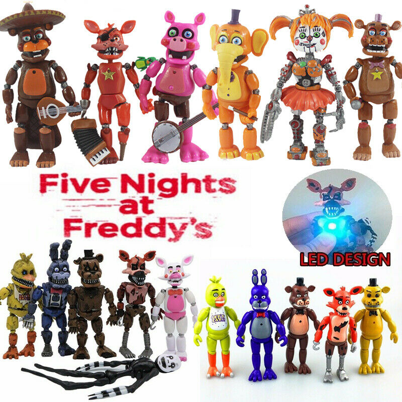 five nights at freddy's toys action figures