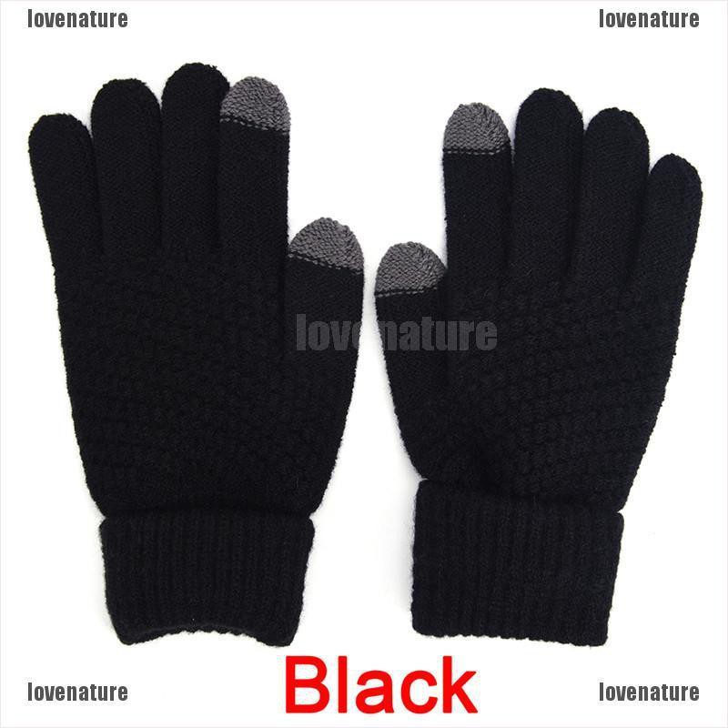 wool gloves touch screen