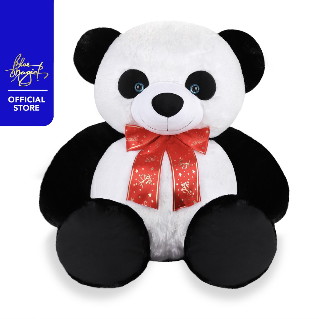 Blue Magic Little Xavy Xxl Life-size Panda Stuffed Toy (with Free Dust 