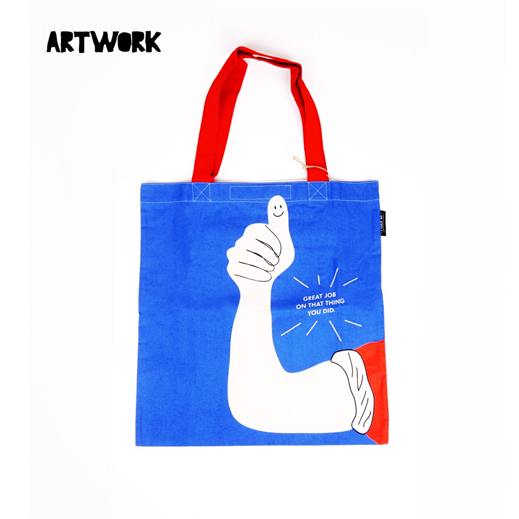 artwork tote bag