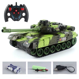 American Tank Army Tank Toys for Boys Remote Control Vehicles with Sound and Light Military.