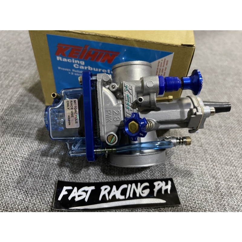 KEIHIN RACING CARBURETOR PWK FLAT TRANSPARENT BOWL SUDCO 28mm 30mm