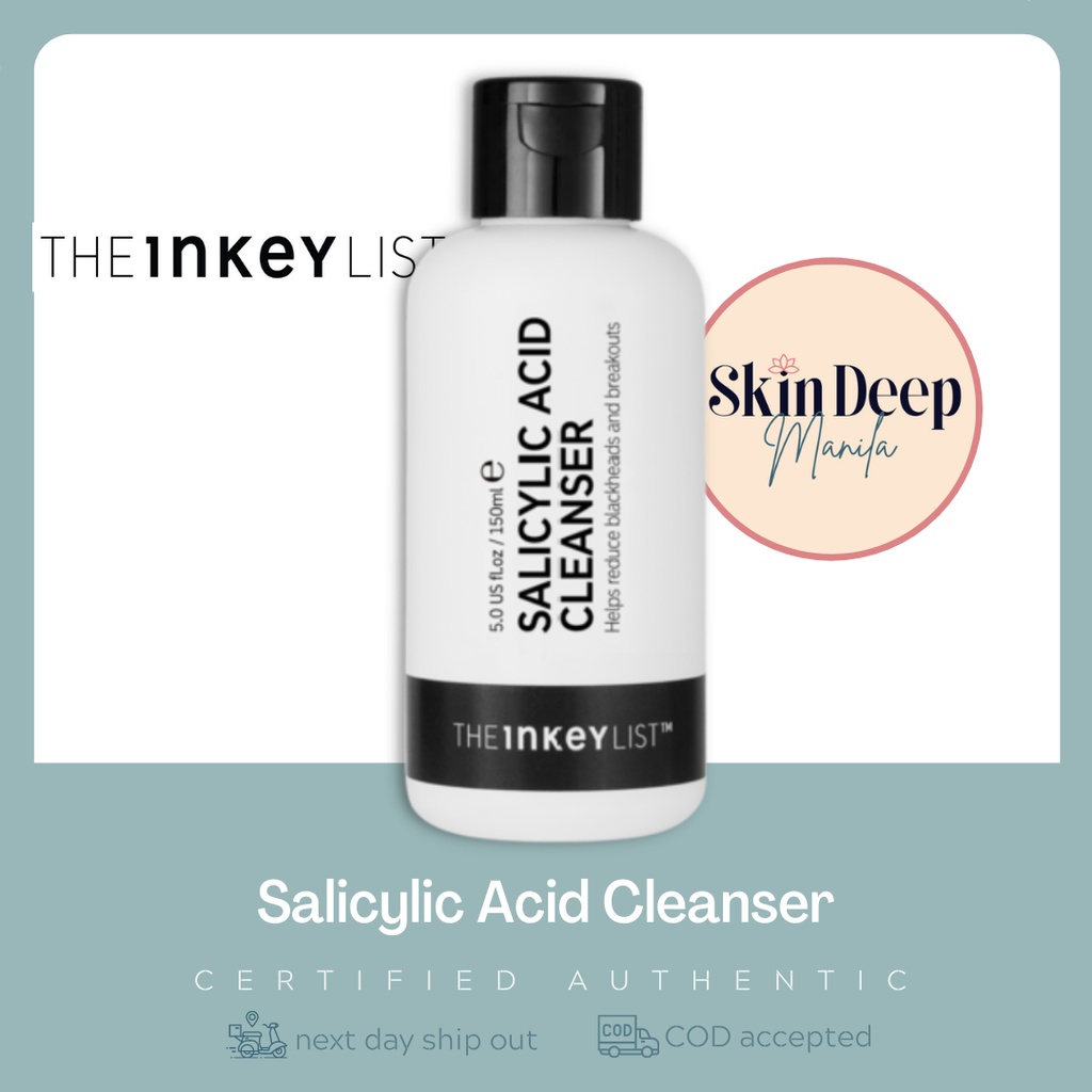 The Inkey List Salicylic Acid Cleanser 150ml Shopee Philippines