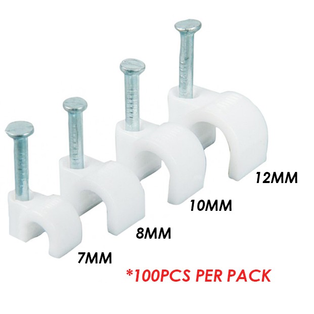 8mm cable clips