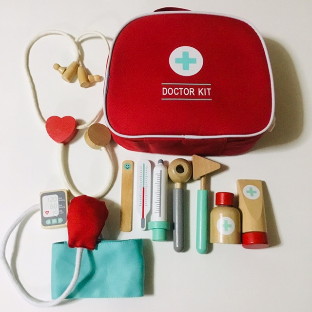 kmart wooden doctor kit