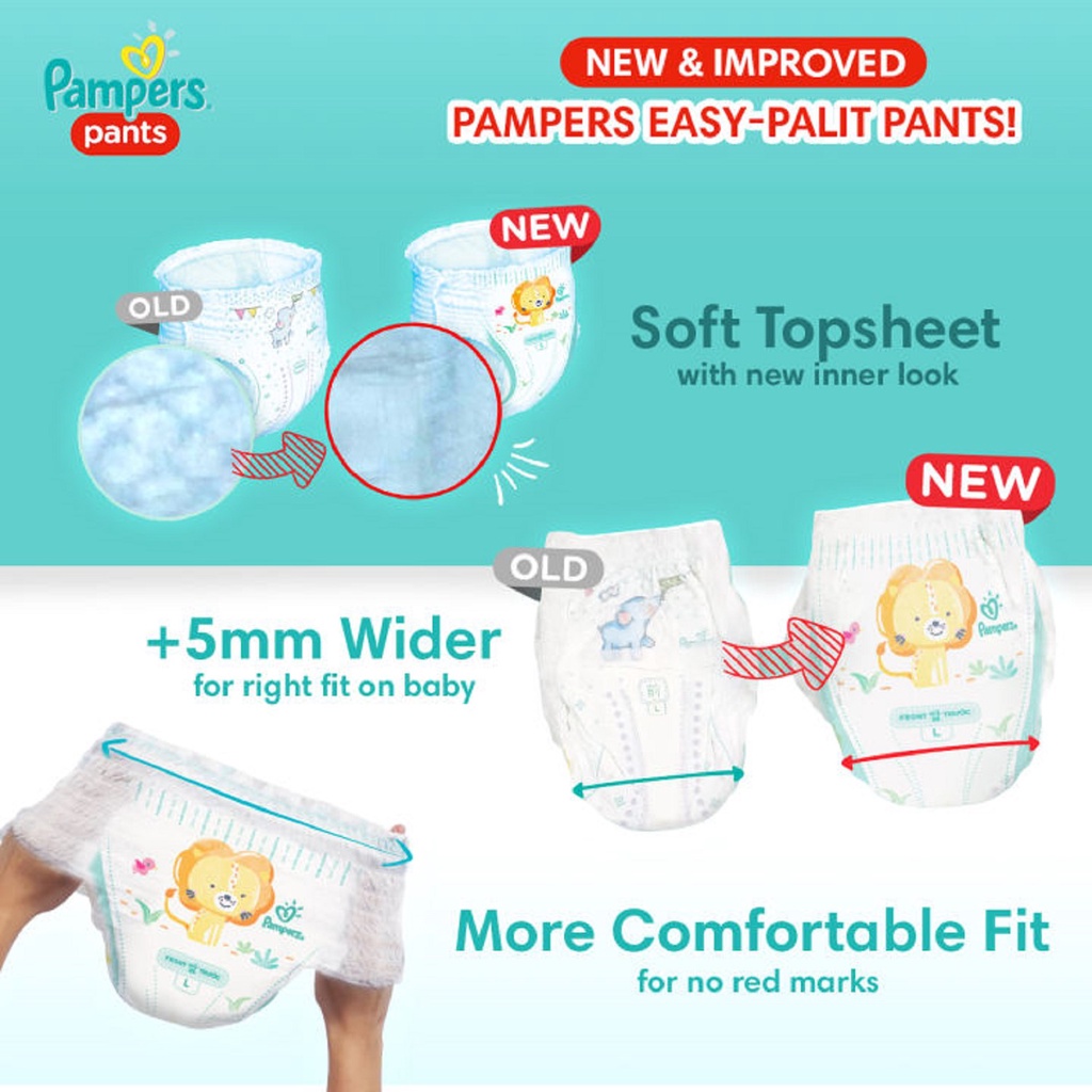 PAMPERS Baby Dry Pants Value Diaper Extra Large (XL) 26s Shopee