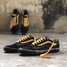 100% Original Vans Black And Yellow TNT SG Pro Model Shoes For Men | Shopee  Philippines