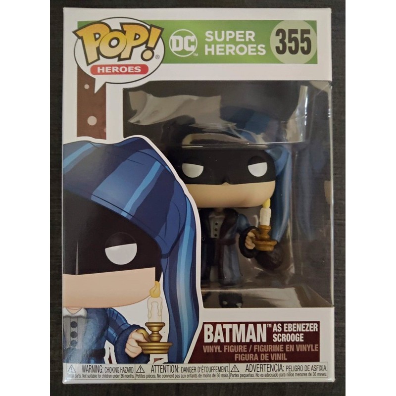 Funko POP! DC Superheroes _ Batman as Ebenezer Scrooge #355 | Shopee  Philippines