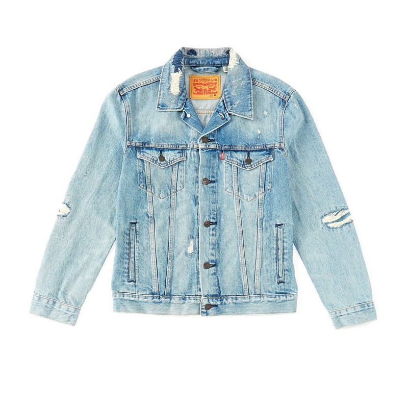 levi's ripped jacket