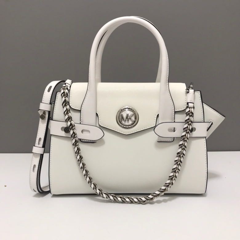 michael kors white shoulder bag