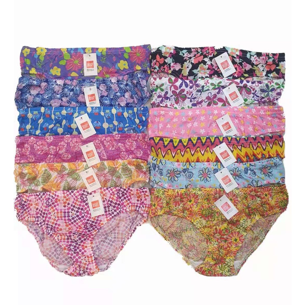 NATASHA printed panty UNDERWEAR Shopee Philippines