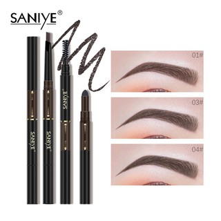 【SANIYE】3 in 1 Waterproof Eyebrow Pencil Eye Makeup Eyebrow Gel With ...