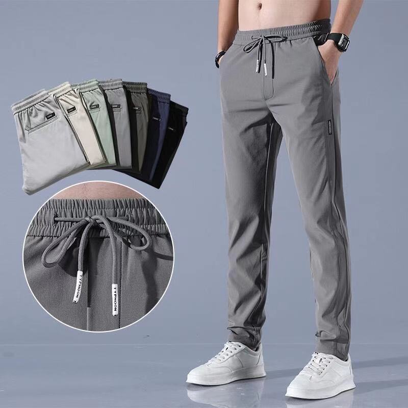 Men's 3-Pack Athletic Jogger Pants - Straight Fit, With Pockets, For Workout, Running & Casual Wear