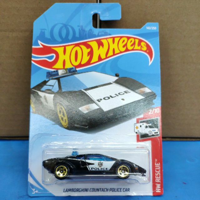 hot wheels lamborghini police car