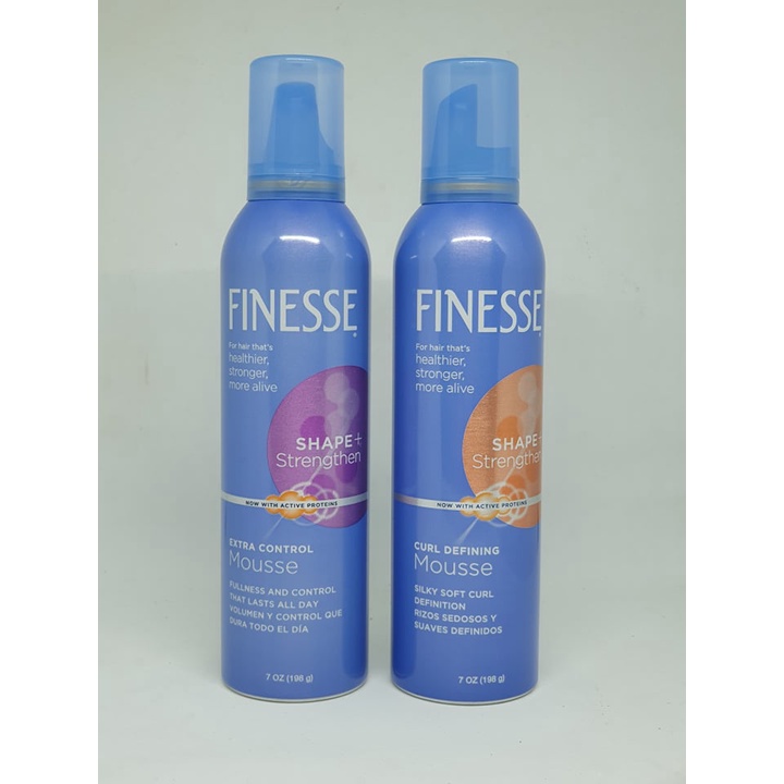 Finesse Hair Mousse Extra Control Hair Defining 198g Shopee Philippines