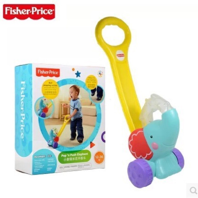 fisher price push along elephant