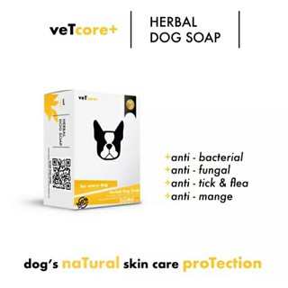 Vetcore+ Premium Herbal Dog Soap 120g