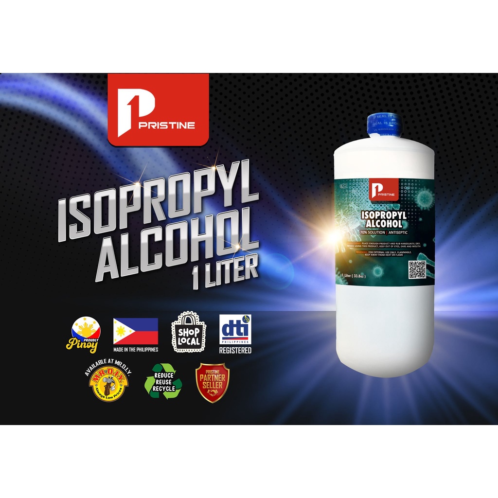 ISOPROPYL ALCOHOL 70 SOLUTION (1 Liter) Shopee Philippines