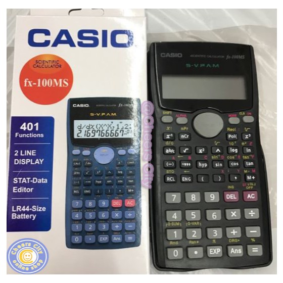 casio fx 100ms calculator