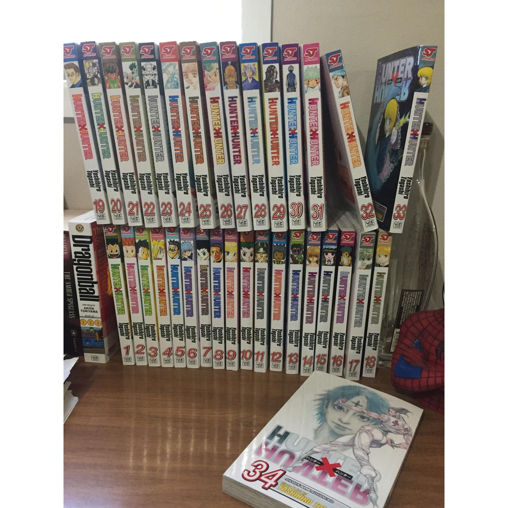 On Hand Brand New Manga Hunter X Hunter Vol 1 36 English Viz Media Yoshihiro Togashi Shopee Philippines