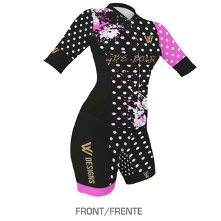 2020 NEW 2019 Pro Team Triathlon Suit Women's Cycling Jersey Skinsuit Jumpsuit Maillot Cycling Ropa ciclismo set pink gel pad #1