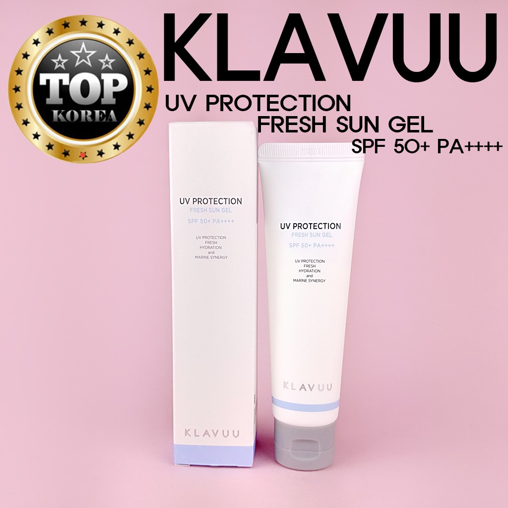 ★KLAVUU★UV Protection Fresh Sun Gel SPF 50+ PA++++ /50ml/[Shipping from ...