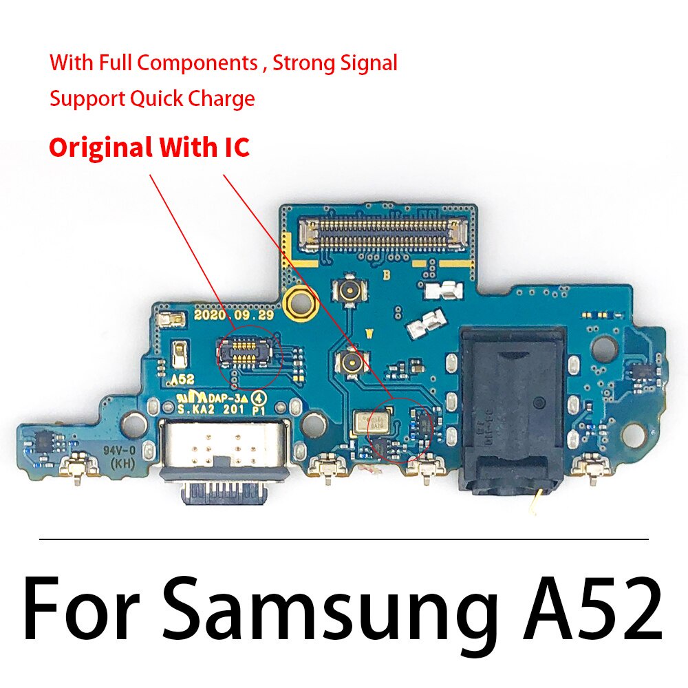 samsung a52 stopped charging