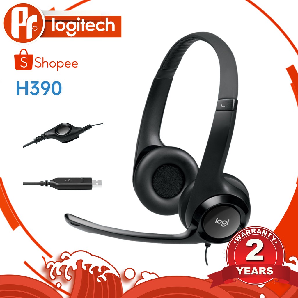 h390 usb computer headset price