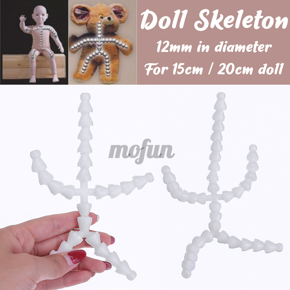 20/15CM Dolls Skeleton Joint Plush Toy Diy Doll Ball Socket Flexible