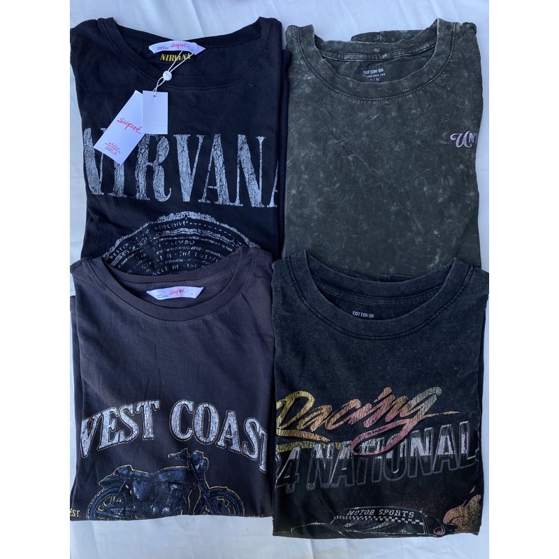 Premium band shirts (branded) Shopee Philippines