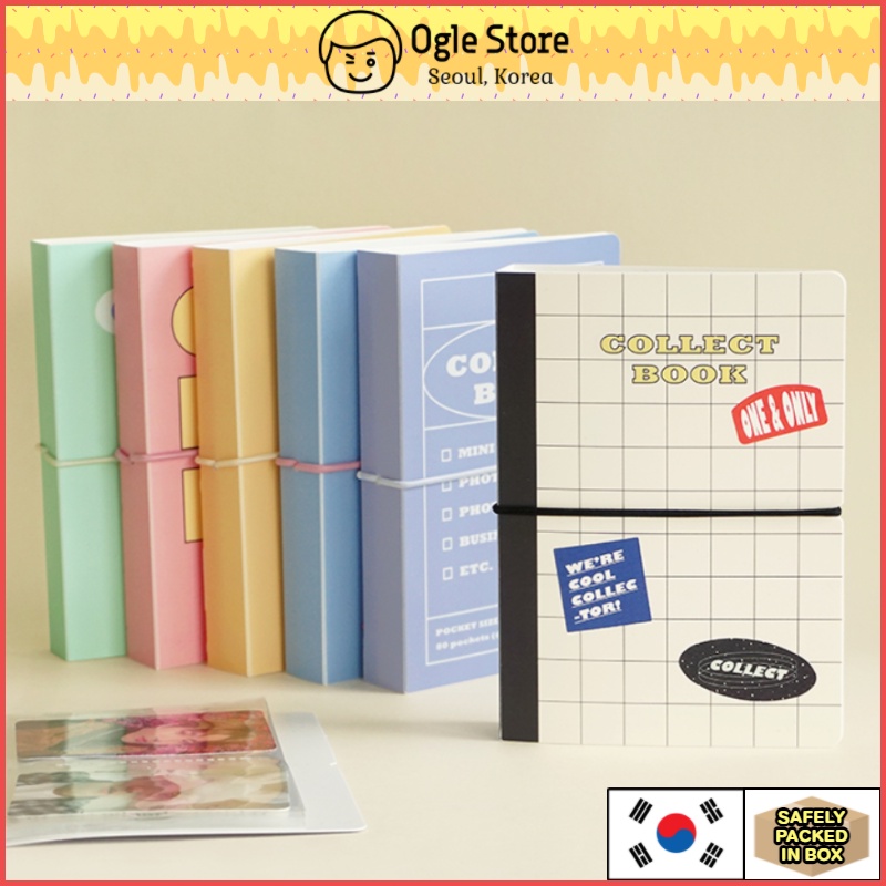 Korean Photocard Album Indigo One and Only PhotoCard Book Korean Photo ...