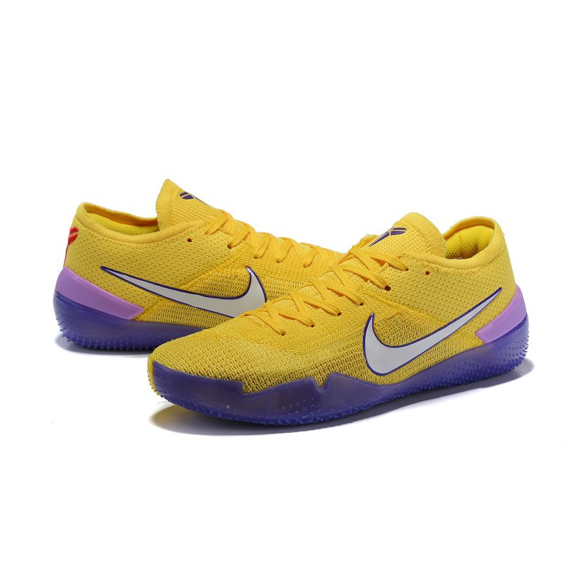 kobe bryant shoes blue and yellow