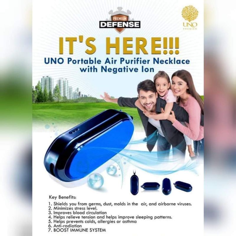 Premium Defense Portable Air Purifier Shopee Philippines