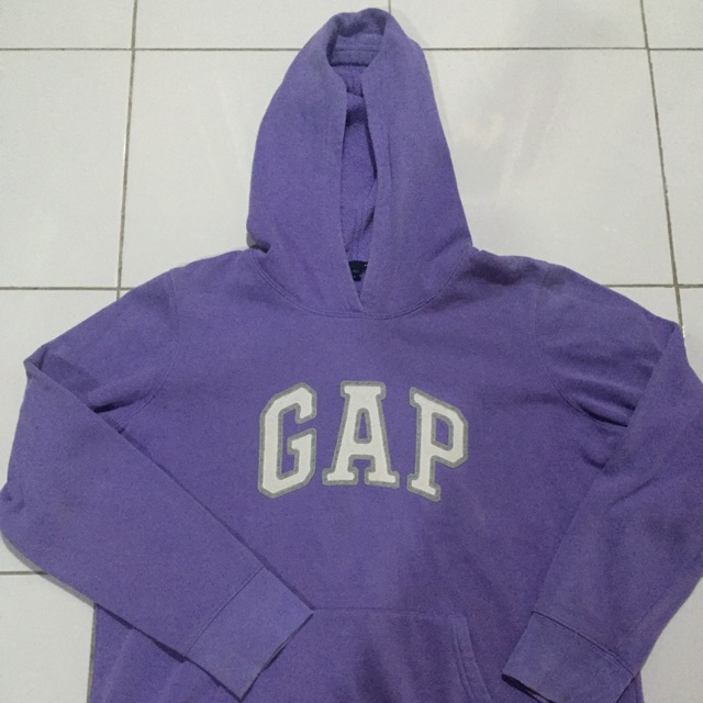 gap purple hoodie