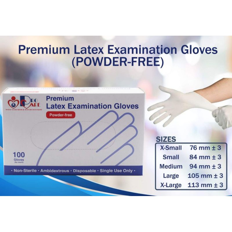 procare nitrile gloves