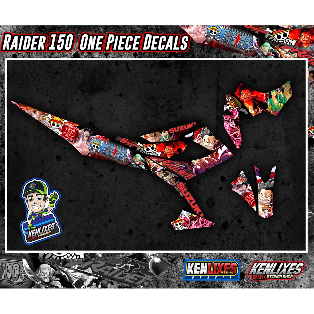 Raider 150 Full Body Sticker Decals Shopee Philippines