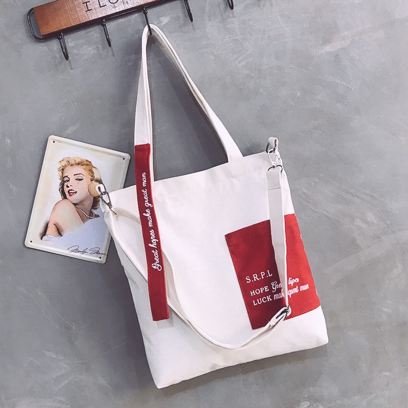 Original canvas bag women One-shoulder 