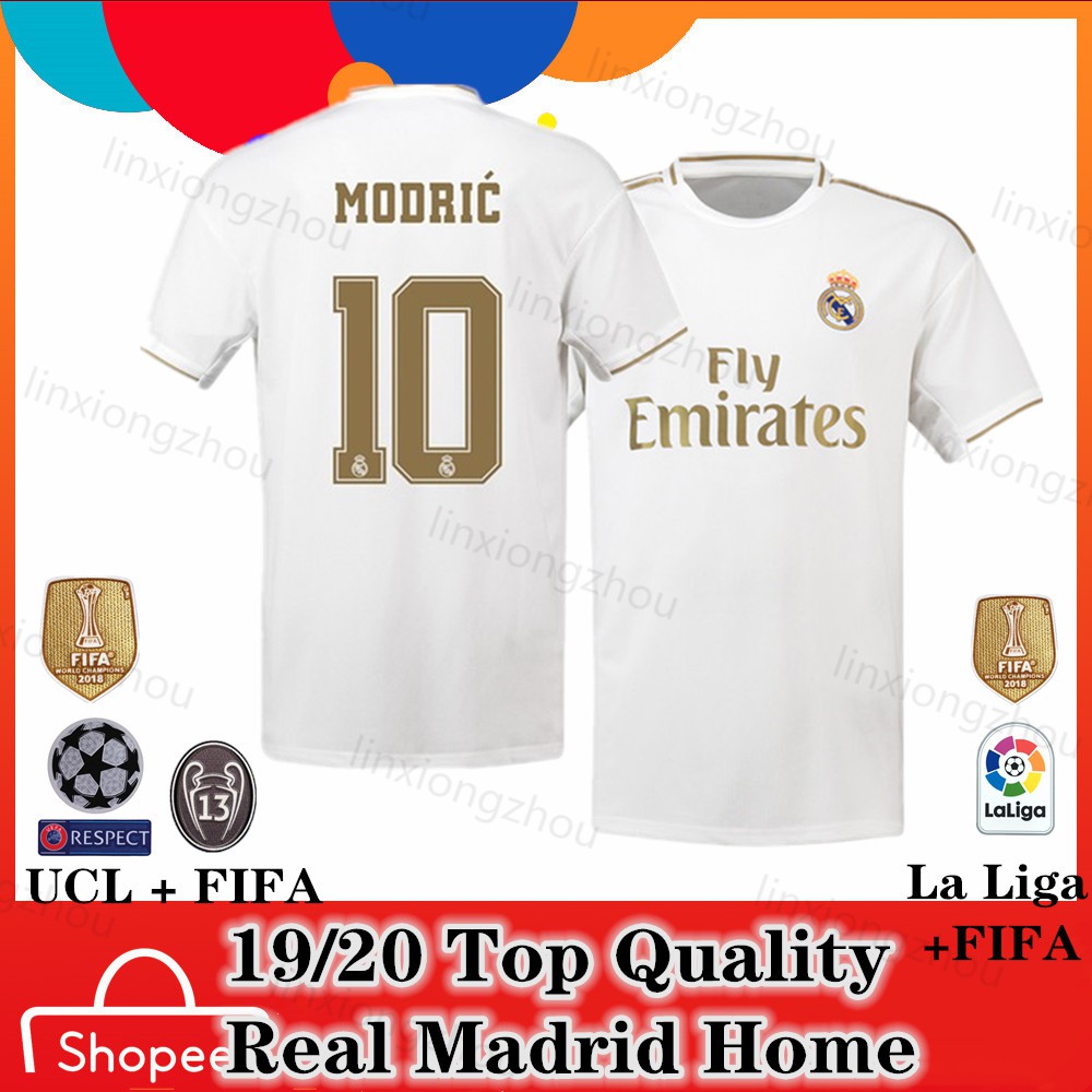 real madrid jersey with name