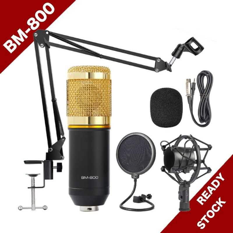 BM800 Broadcasting Studio Recording Condenser Professional Microphone