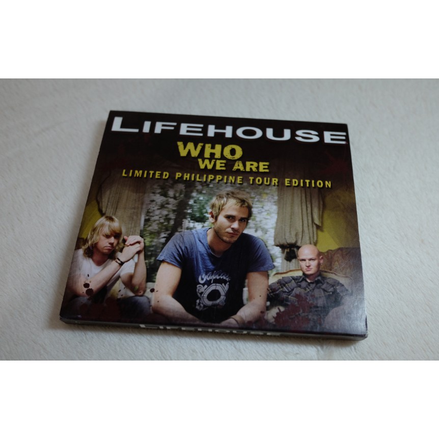 LIFEHOUSE (WHO WE ARE) LIMITED PHILIPPINE EDITION CD (Pre-loved) | Shopee  Philippines