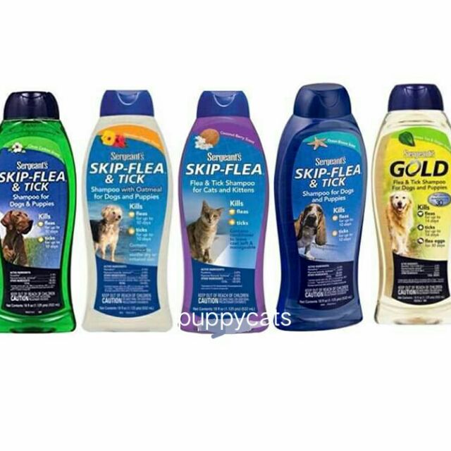 sergeants cat shampoo