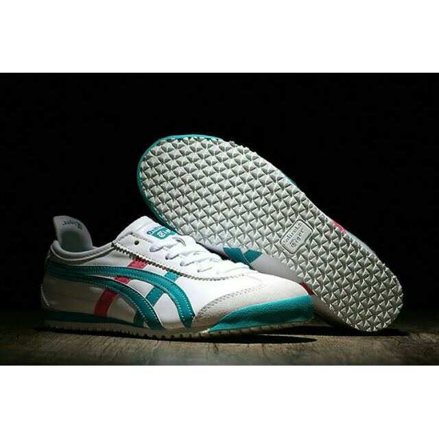 onitsuka tiger mexico 66 white green