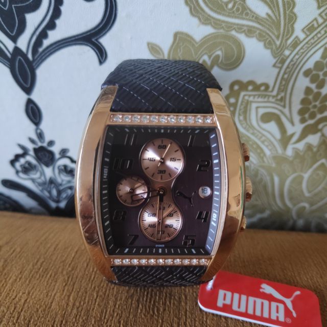 puma stainless steel 805 watch