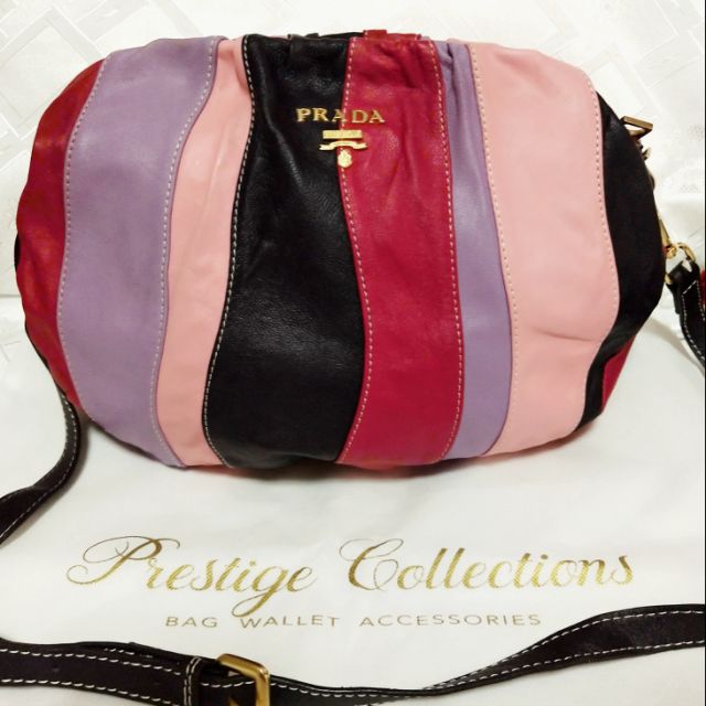 prada pink sling bag
