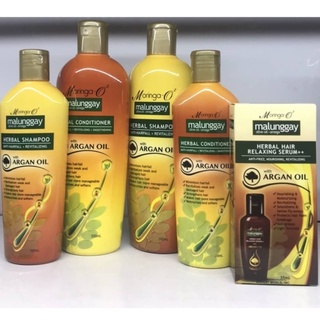 MORINGA-O2 MALUNGGAY W/ ARGAN OIL HERBAL (shampoo/conditioner/hair ...