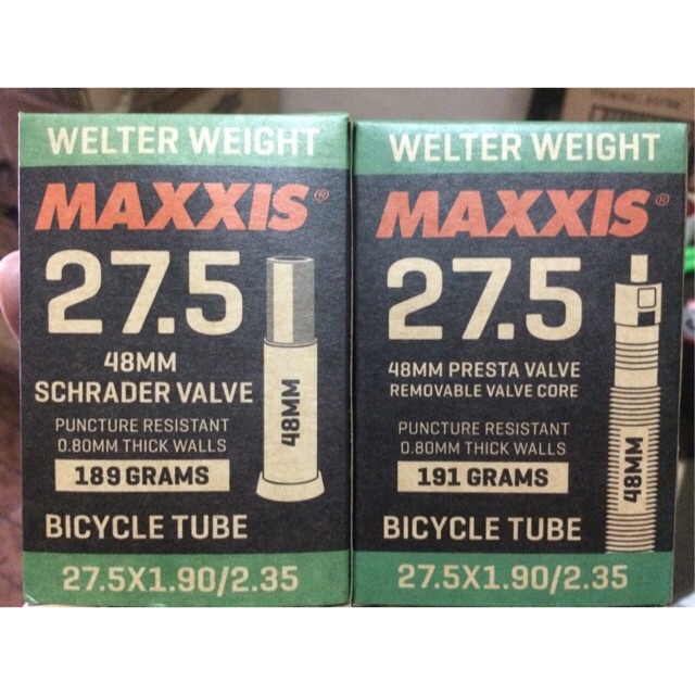 27.5 bike tube