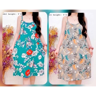 J&J Bestida Spaghetti Sleeveless Dress for Ladies Fit up to XL