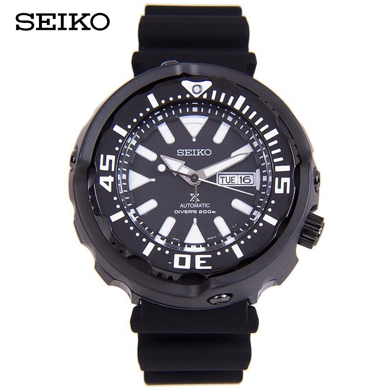 （Selling）[SEIKO] Seiko Prospex Analog Power Reverse Day Date Stainless Steel Case Divers Mens Watch